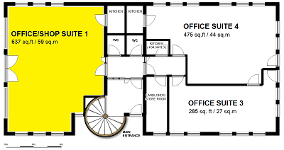 Shop/Retail Suite 1 - Ground Floor Front