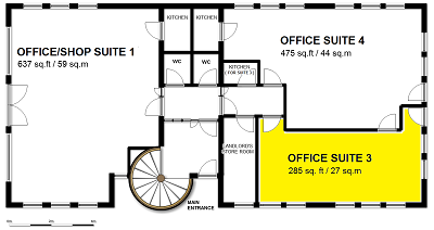 Office Suite 3 - Ground Floor Back