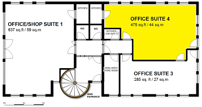 Office Suite 4 - Ground Floor Back